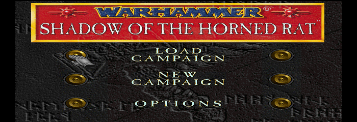 Warhammer: Shadow of the Horned Rat Title Screen